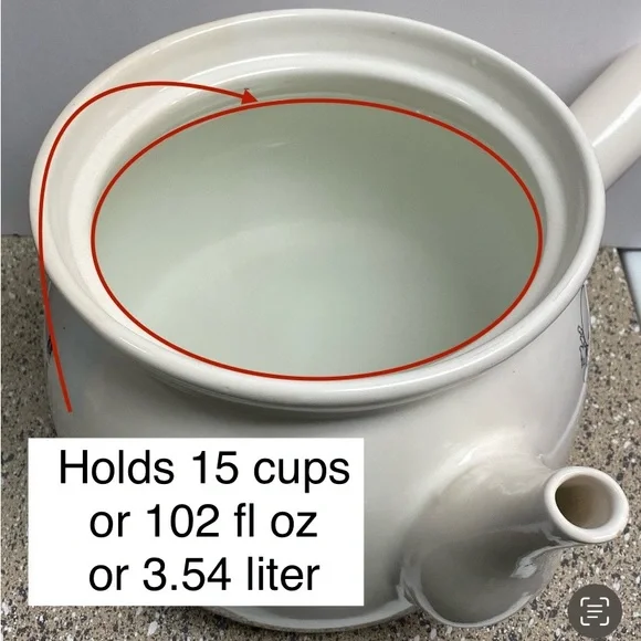 Vintage MYLAND Large Chinese Medicine Herbal Cooking Pot w/Lid - 15 Cups - Picture 13 of 14